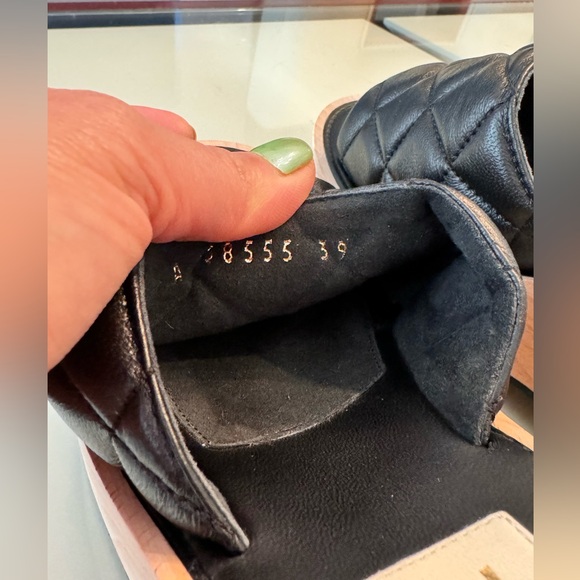 NEW Black Chanel Mules size 39 with box, never worn - Picture 5 of 13